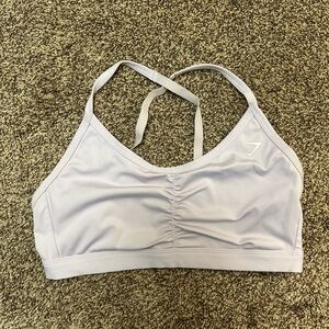 Gymshark ruched sports bra